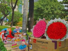 Image: Roses cost 3 million VND / bunch, Ho Thi Ky market bustling Valentine’s Day 14.2
