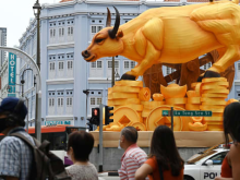 Image: Celebrating Lunar New Year 2021 the Year of the Ox under Covid pandemic