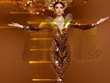 Image: VN s representative at Miss Grand International got applauses for National Costume walk