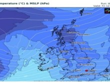 Image: UK and Europe daily weather forecast latest March 12 A breezy day with sunny spells and scattered showers wintry over hills in the north
