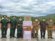 Image: Vietnamese localities Consulate General in Luang Prabang support Laos in Covid 19 battle