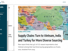 Image: US journal Vietnam among US top 3 buying geographies