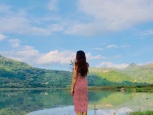 Image: Go to Am Chua Lake in Nha Trang to admire the beautiful scenery