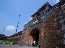 Image: Remnants of 13 gates of the ancient Hue Citadel