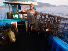 Image: Squid trap in Nha Trang Bay
