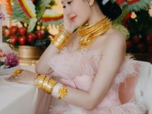 Image: The wedding “flooded with gold” and the couple’s 5-year love story in Vinh Long