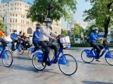 Image: HCMC plans to expand public bike rental service to neighboring districts