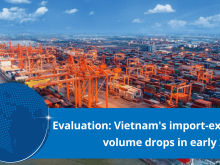 Image: Vietnam's import-export volume drops in early 2023: Evaluation