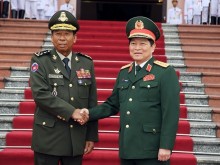 Image: 2021 Vietnam Cambodia defense cooperation plan signed