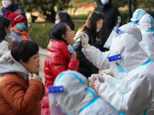 Image: China locks down a city of 11 millions to fight COVID outbreak