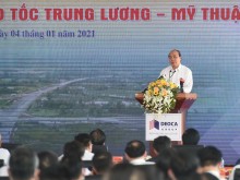 Image: Prime Minister opens Trung Luong-My Thuan expressway