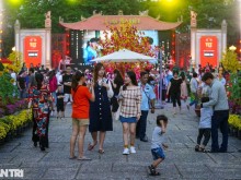 Image: Special Vietnamese New Year Festival recreates the space of the old Tet in Ho Chi Minh City