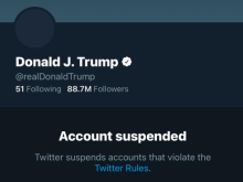Image: Twitter bans Donald Trump s account after the U S Capitol attack