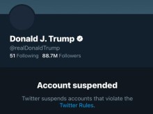Image: Twitter bans Donald Trump’s account after the U.S Capitol attack