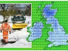 Image: UK and Europe daily weather forecast latest January 23 Heavy snow to blanket across the UK with wintry conditions