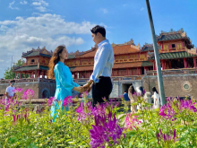 Image: Romantic photos of Vietnamese South Korean couple in Vietnam s tourist attractions