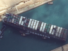 Image: Suez Canal Crisis Ever Given Cargo ship reportedly freed