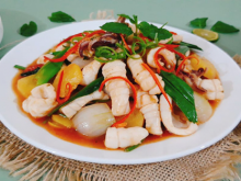 Image: Recipe Sweet and sour stir fried squid