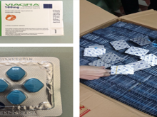 Image: Men to be prosecuted for smuggling large amount of counterfeit Viagra