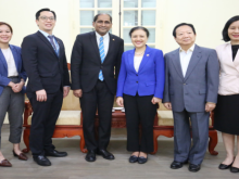 Image: Newly appointed Singaporean Ambassador to pay a courtesy visit to the VUFO President