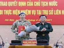 Image: Next Vietnamese officer to work at UN Headquarters