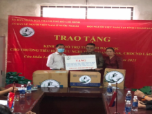 Image: USD 25 600 donated for equipment purchase for Friendship Primary School in Champasak Laos