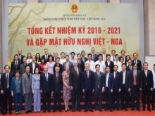 Image: Vietnam Russia Friendship Parliamentarian Group reviews its 2016 2021 tenure