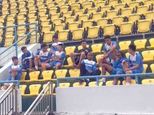 Image: Vietnamese football club’s players strike over 7 months of unpaid wage