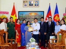 Image: Can Tho Friendship Union greets Cambodia on traditional Chol Chnam Thmay festival