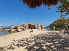 Image: Immerse yourself in nature where Ngoc Suong resort is located on Cam Ranh Bay