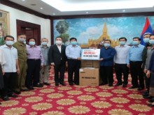 Image: Vietnam Laos Friendship Association offers more support to help Laos fight Covid 19