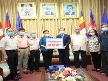 Image: VUFO Friendship Association offers 200 000 in aid to Cambodia s Covid 19 fight