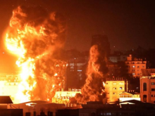 Image: Israel Gaza conflict Netanyahu vows to continue strikes at full force