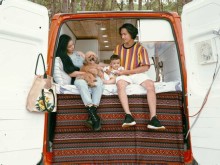 Image: Family for a year traveling through Vietnam on ‘mobile home’