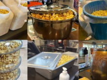 Image: World Environment Day Korean movie goers use kimchi jars buckets to buy popcorns