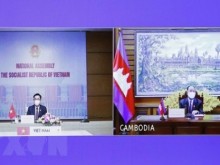 Image: Vietnam Cambodia vow to strengthen traditional friendship and comprehensive cooperation