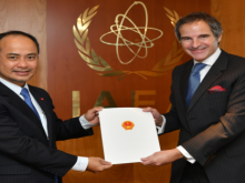 Image: Vietnam hopes IAEA continues pandemic response support
