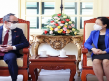Image: VUFO President receives newly appointed Thailand Ambassador to Vietnam