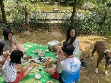 Image: Hanoians go to Moc Chau for a long break to explore nature.