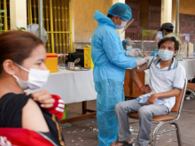 Image: Oversea Vietnamese Praise Vaccination Campaign in Cambodia