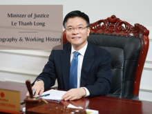 Image: Vietnam Minister of Justice Le Thanh Long Biography Positons and Working History
