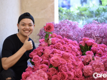 Image: The first Vietnamese to join the American Design Association, earning billions of dong/month thanks to flowers