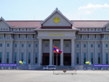 Image: Lao National Assembly Building New Symbol of Vietnam Laos Relations