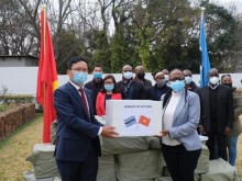 Image: Overseas Vietnamese Donates Face Masks to Namibia and Botswana