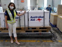 Image: Australia Delivers An Additional 300,000 COVID-19 Vaccines And Increases Support to 5.2 Million Doses