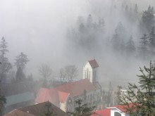 Image: Sa Pa is so beautiful in the fog and cold