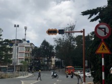 Image: The first traffic light in Da Lat