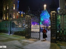 Image: Churches in Hanoi are sparkling to welcome Christmas 2021