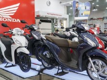 Image: The value of Honda SH ‘sloped’ dropped deeply earlier than Tet, a collection of Honda scooters bought on the similar time beneath the proposed value