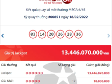 Image: Vietlott Mega outcomes 6/45: Who’s the proprietor of the Jackpot of 13 billion VND?